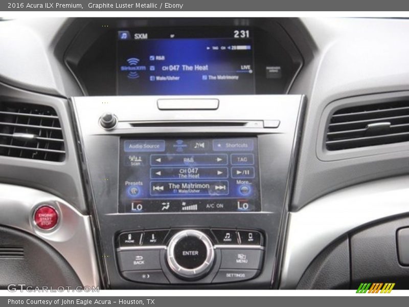 Graphite Luster Metallic / Ebony 2016 Acura ILX Premium
