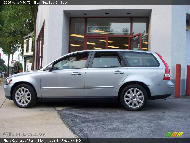 Silver Metallic / Off Black 2006 Volvo V50 T5
