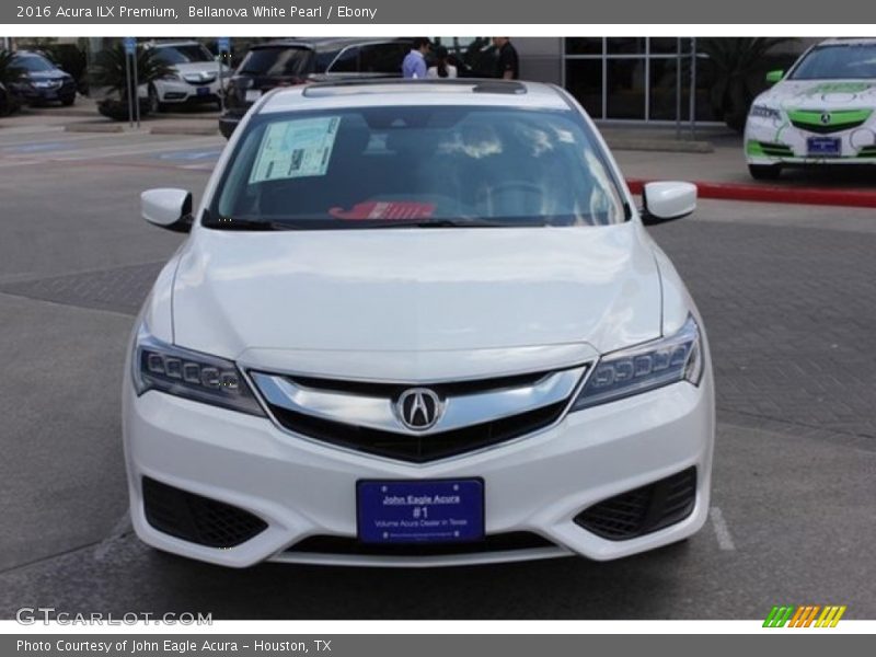 Bellanova White Pearl / Ebony 2016 Acura ILX Premium