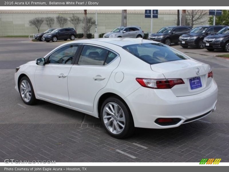 Bellanova White Pearl / Ebony 2016 Acura ILX Premium