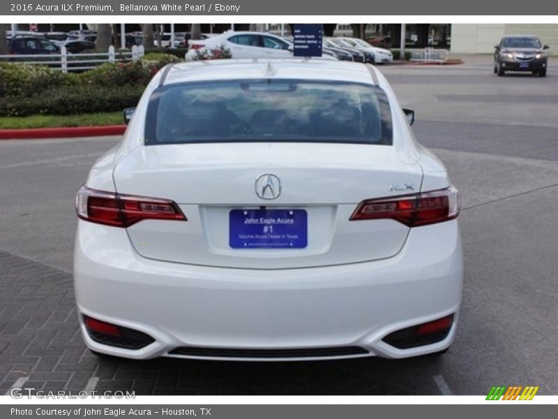 Bellanova White Pearl / Ebony 2016 Acura ILX Premium
