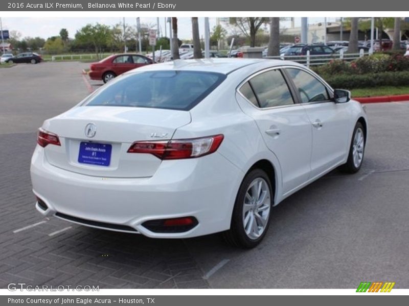 Bellanova White Pearl / Ebony 2016 Acura ILX Premium