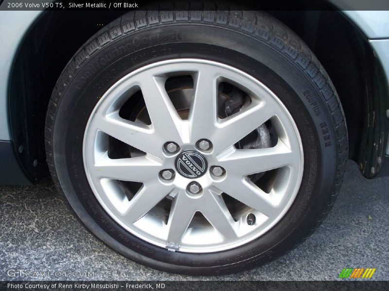 Silver Metallic / Off Black 2006 Volvo V50 T5