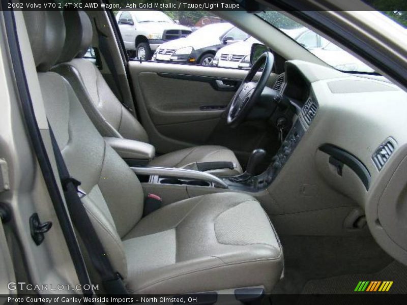 Ash Gold Metallic / Taupe/Light Taupe 2002 Volvo V70 2.4T XC AWD Wagon