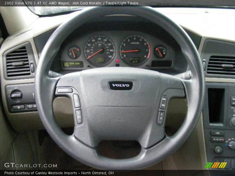 Ash Gold Metallic / Taupe/Light Taupe 2002 Volvo V70 2.4T XC AWD Wagon