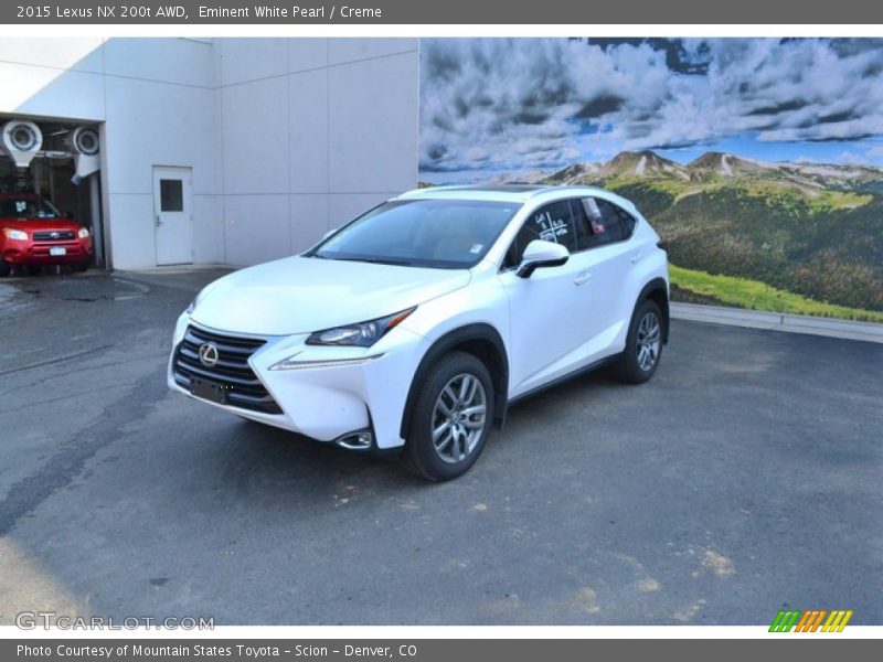 Front 3/4 View of 2015 NX 200t AWD