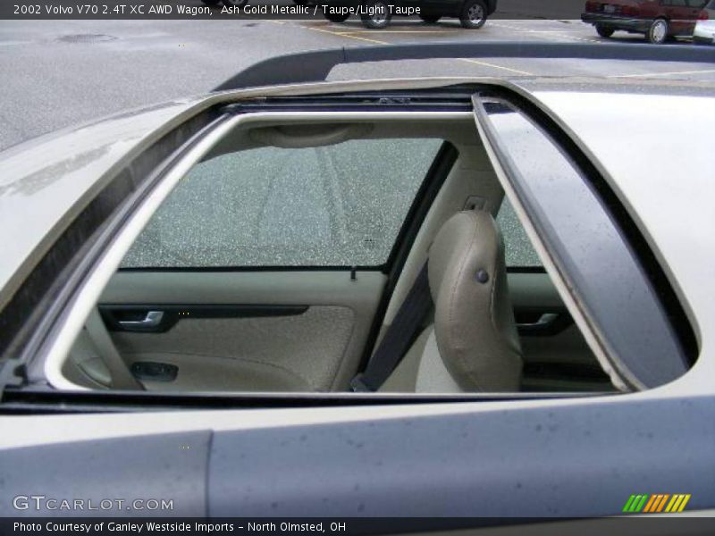 Ash Gold Metallic / Taupe/Light Taupe 2002 Volvo V70 2.4T XC AWD Wagon