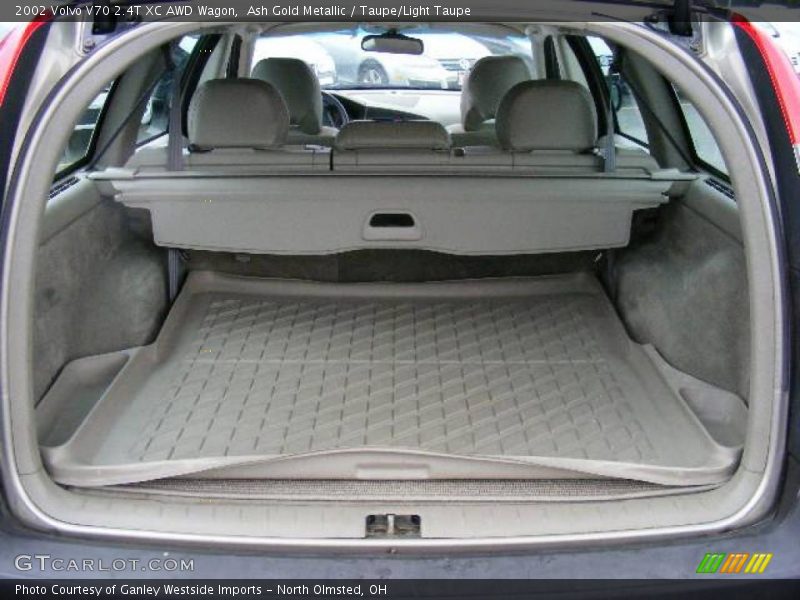 Ash Gold Metallic / Taupe/Light Taupe 2002 Volvo V70 2.4T XC AWD Wagon