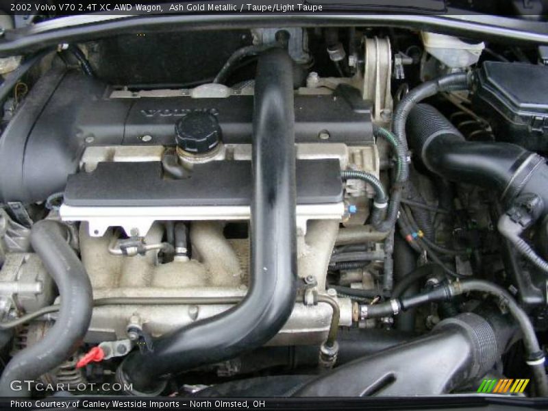 Ash Gold Metallic / Taupe/Light Taupe 2002 Volvo V70 2.4T XC AWD Wagon