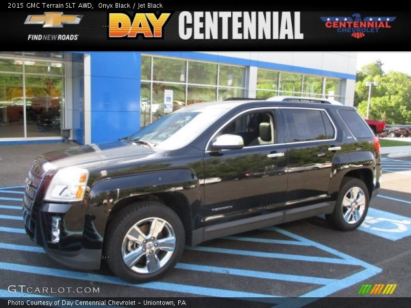 Onyx Black / Jet Black 2015 GMC Terrain SLT AWD