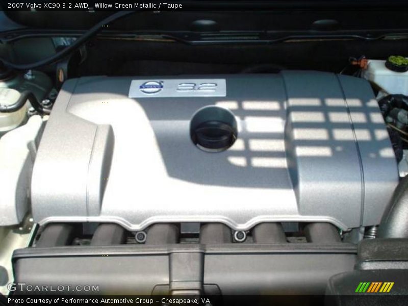 Willow Green Metallic / Taupe 2007 Volvo XC90 3.2 AWD
