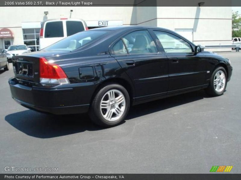 Black / Taupe/Light Taupe 2006 Volvo S60 2.5T