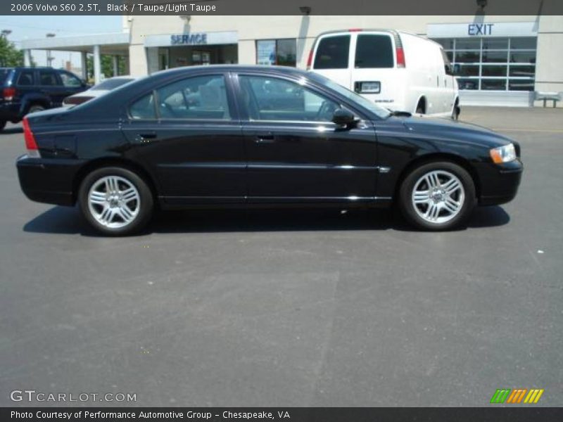 Black / Taupe/Light Taupe 2006 Volvo S60 2.5T