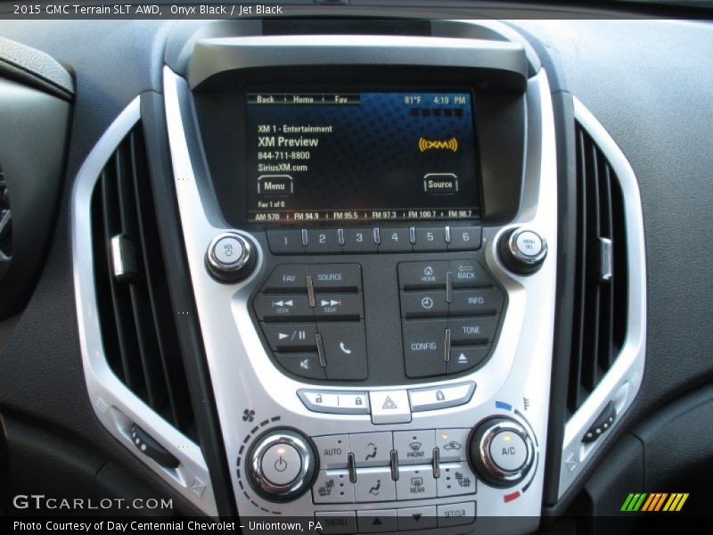 Onyx Black / Jet Black 2015 GMC Terrain SLT AWD