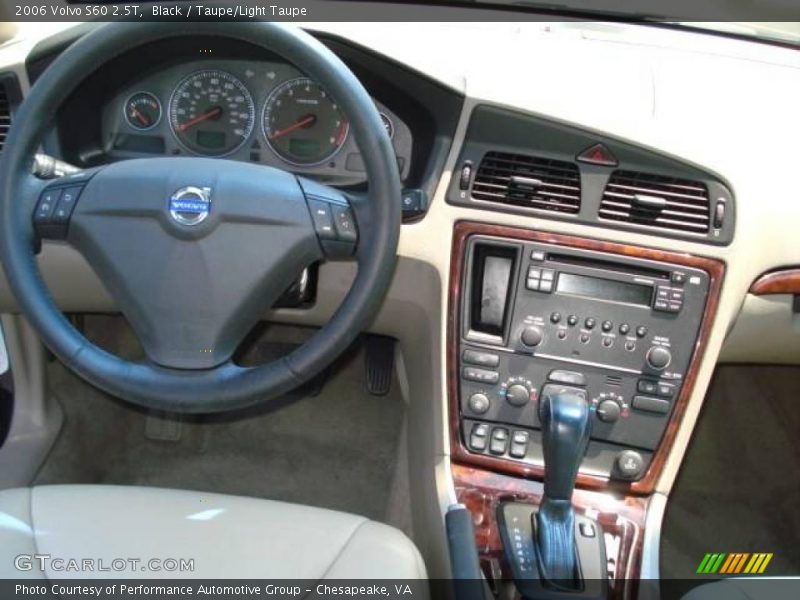 Black / Taupe/Light Taupe 2006 Volvo S60 2.5T