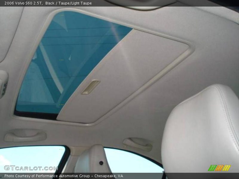 Black / Taupe/Light Taupe 2006 Volvo S60 2.5T