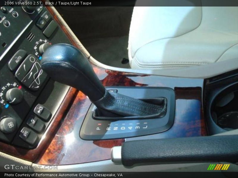 Black / Taupe/Light Taupe 2006 Volvo S60 2.5T