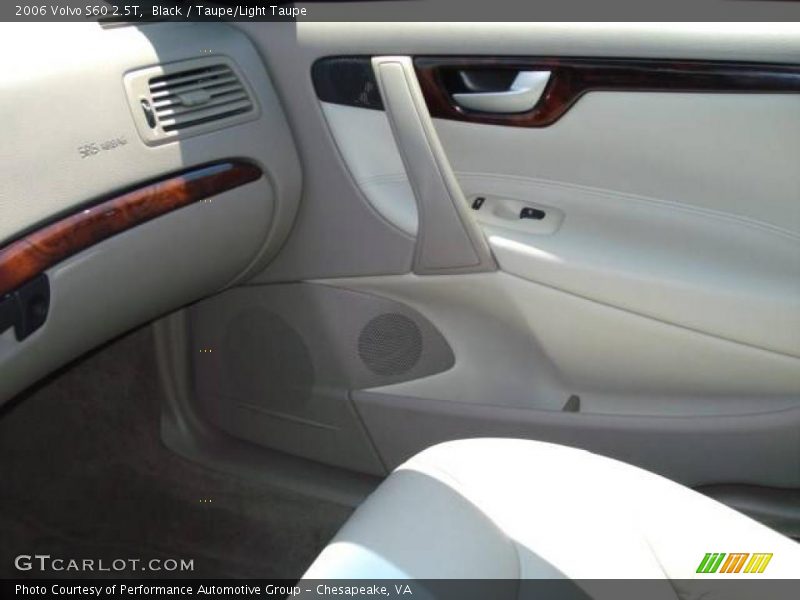 Black / Taupe/Light Taupe 2006 Volvo S60 2.5T