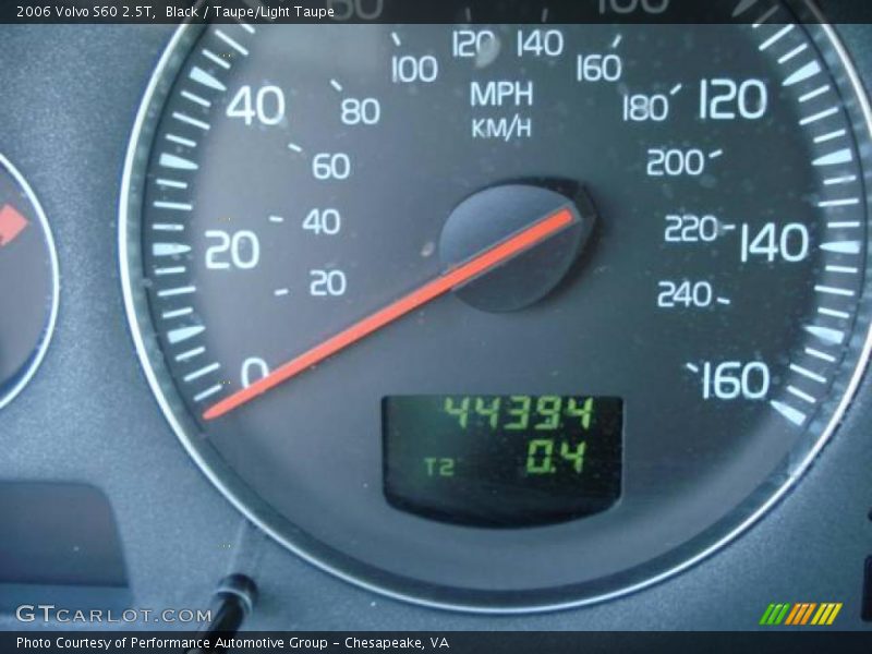 Black / Taupe/Light Taupe 2006 Volvo S60 2.5T