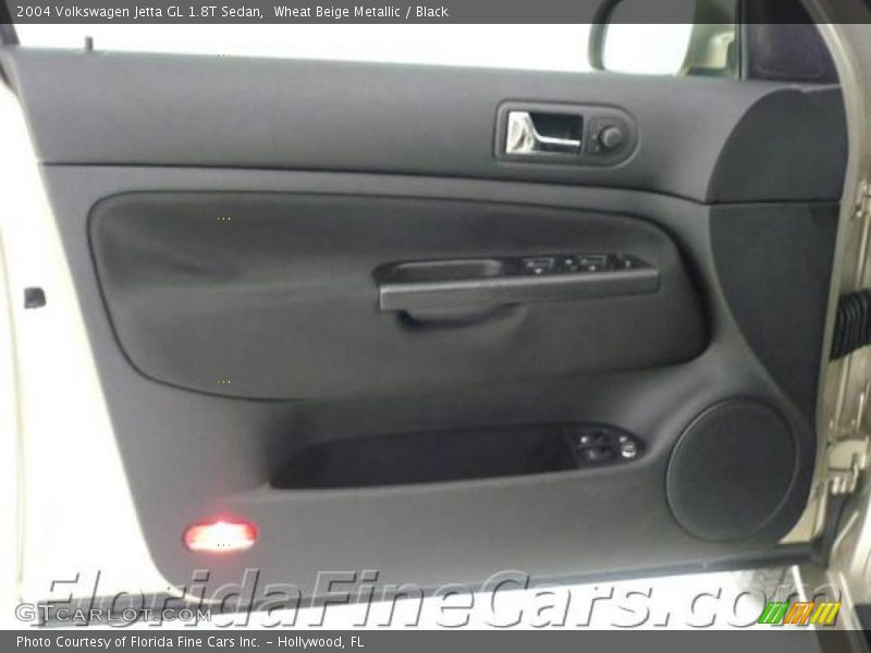 Wheat Beige Metallic / Black 2004 Volkswagen Jetta GL 1.8T Sedan