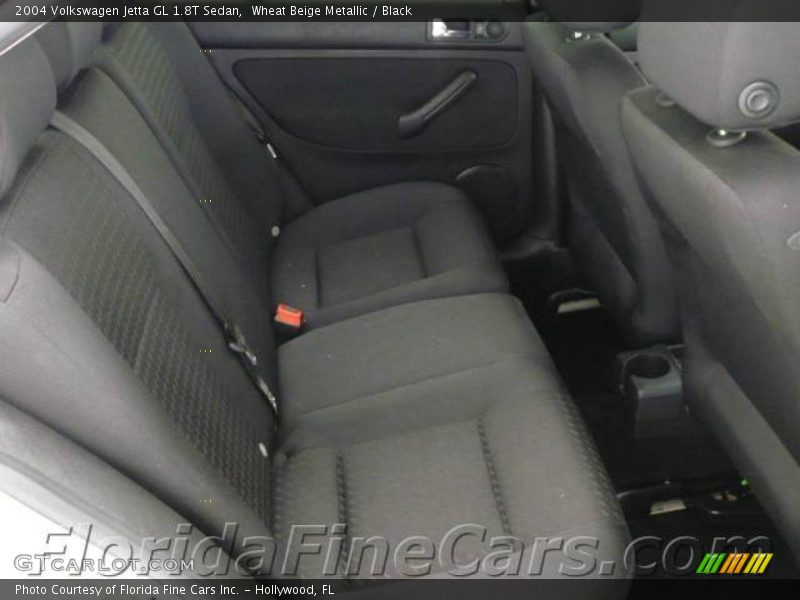 Wheat Beige Metallic / Black 2004 Volkswagen Jetta GL 1.8T Sedan