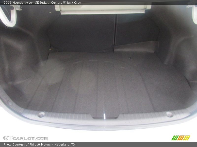 Century White / Gray 2016 Hyundai Accent SE Sedan