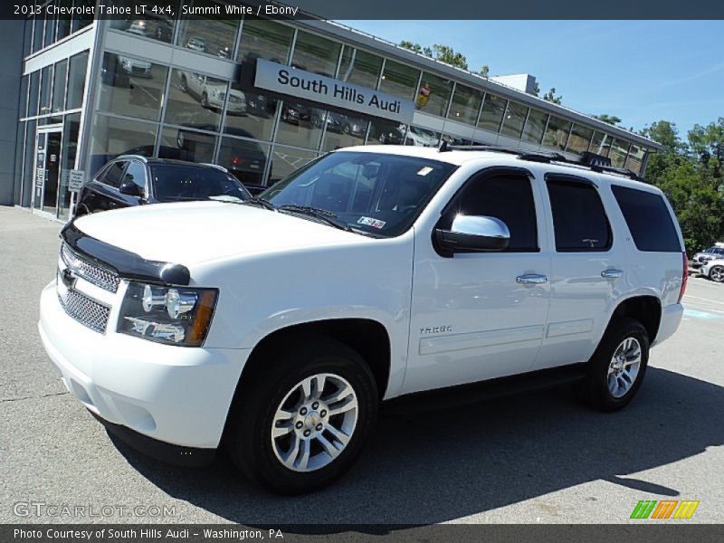 Summit White / Ebony 2013 Chevrolet Tahoe LT 4x4