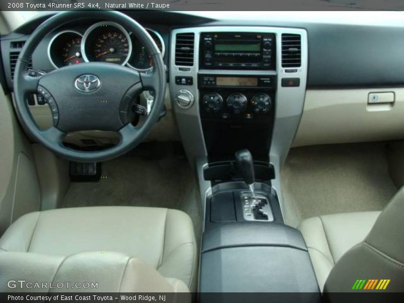 Natural White / Taupe 2008 Toyota 4Runner SR5 4x4