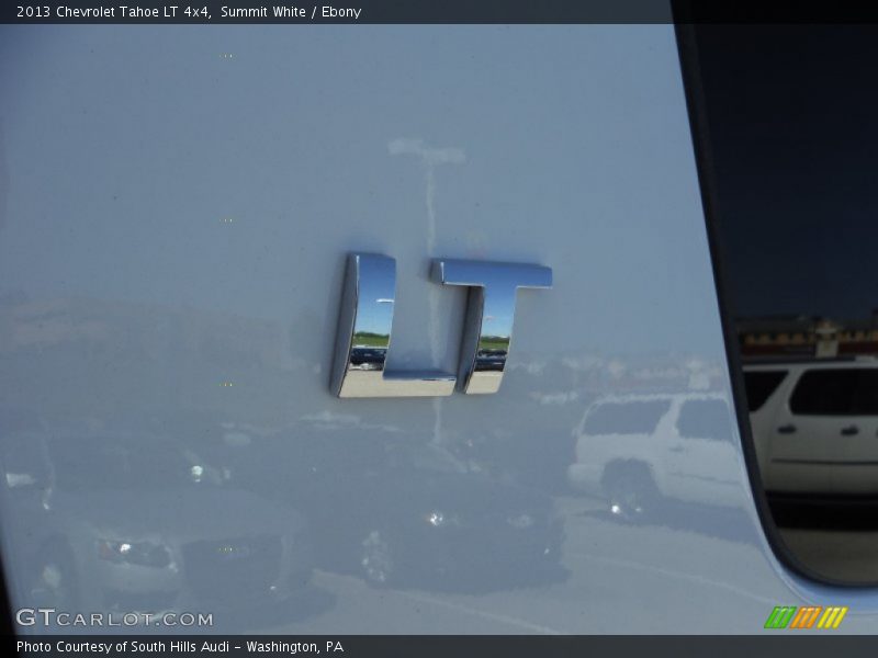Summit White / Ebony 2013 Chevrolet Tahoe LT 4x4