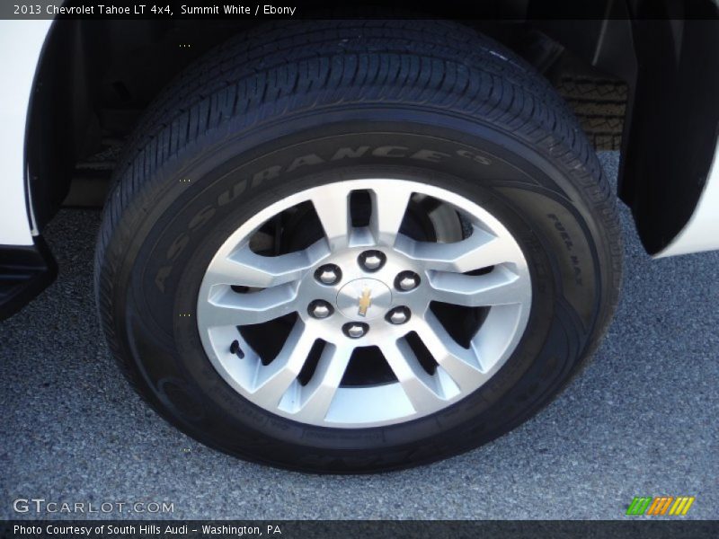 Summit White / Ebony 2013 Chevrolet Tahoe LT 4x4