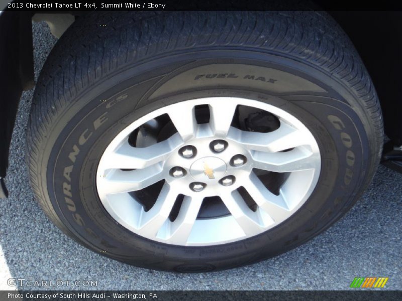 Summit White / Ebony 2013 Chevrolet Tahoe LT 4x4