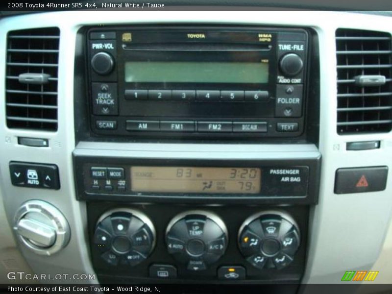 Natural White / Taupe 2008 Toyota 4Runner SR5 4x4