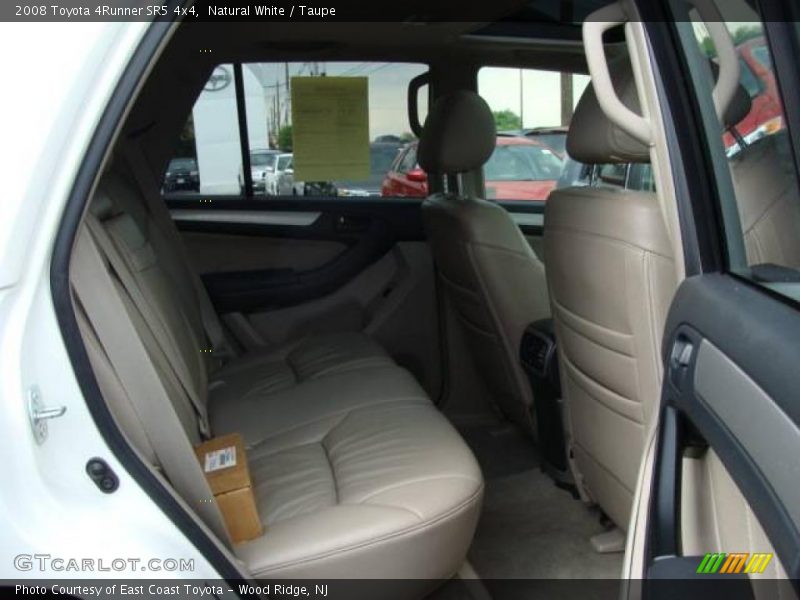 Natural White / Taupe 2008 Toyota 4Runner SR5 4x4
