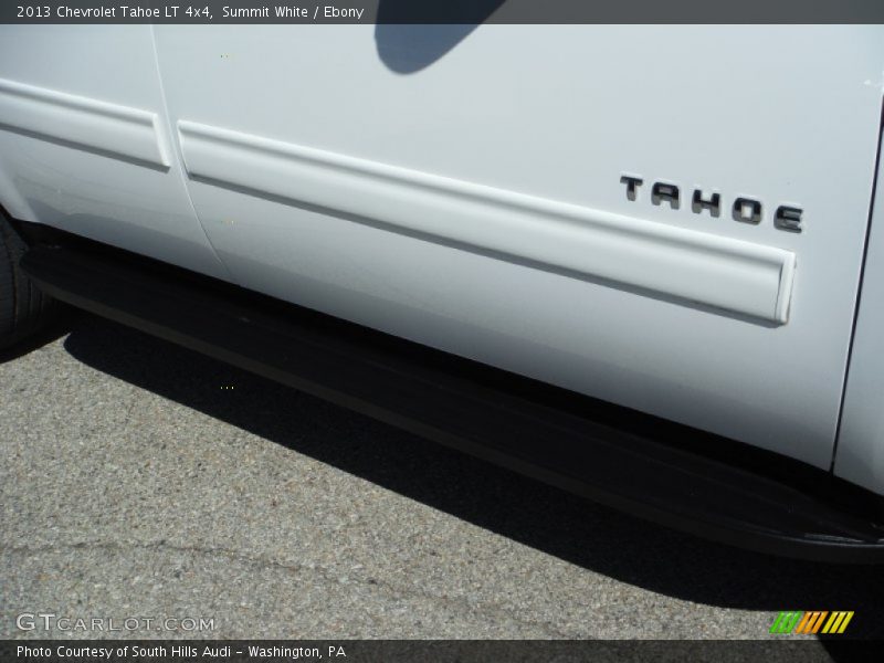 Summit White / Ebony 2013 Chevrolet Tahoe LT 4x4