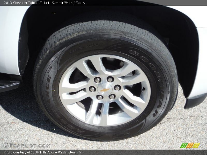 Summit White / Ebony 2013 Chevrolet Tahoe LT 4x4