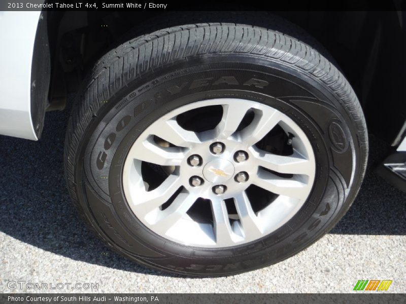Summit White / Ebony 2013 Chevrolet Tahoe LT 4x4