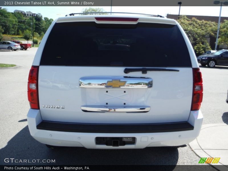 Summit White / Ebony 2013 Chevrolet Tahoe LT 4x4