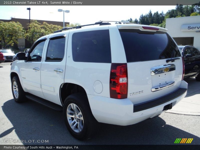 Summit White / Ebony 2013 Chevrolet Tahoe LT 4x4