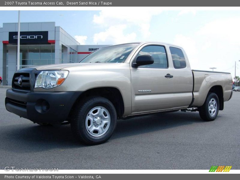 Desert Sand Mica / Taupe 2007 Toyota Tacoma Access Cab