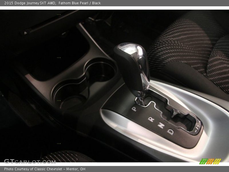 Fathom Blue Pearl / Black 2015 Dodge Journey SXT AWD