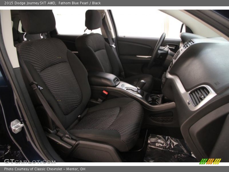 Fathom Blue Pearl / Black 2015 Dodge Journey SXT AWD