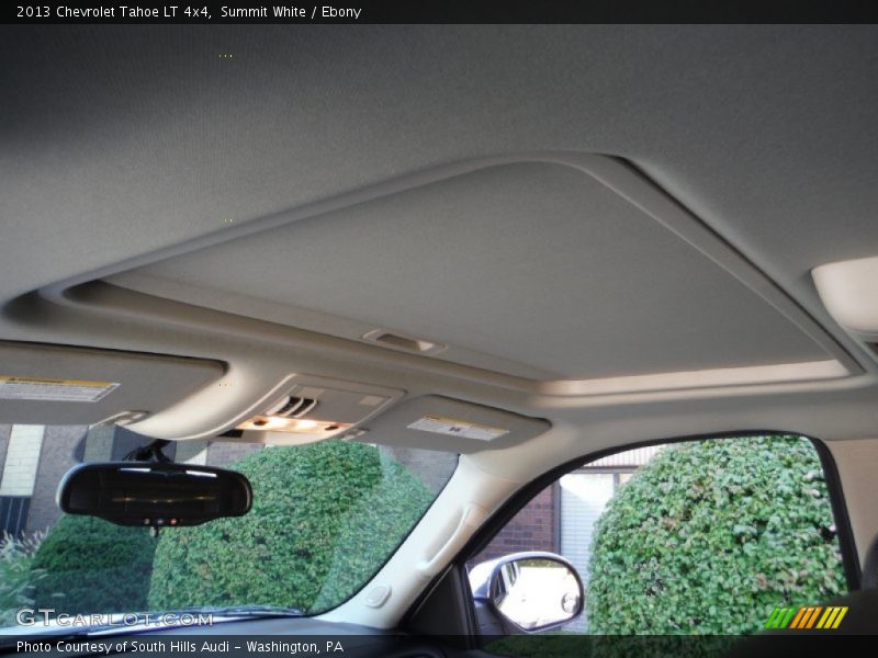 Summit White / Ebony 2013 Chevrolet Tahoe LT 4x4
