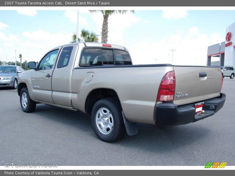 Desert Sand Mica / Taupe 2007 Toyota Tacoma Access Cab