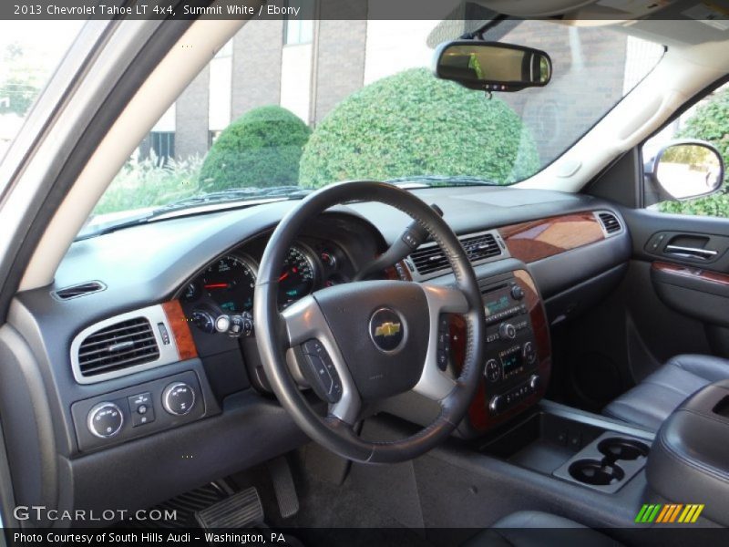 Summit White / Ebony 2013 Chevrolet Tahoe LT 4x4