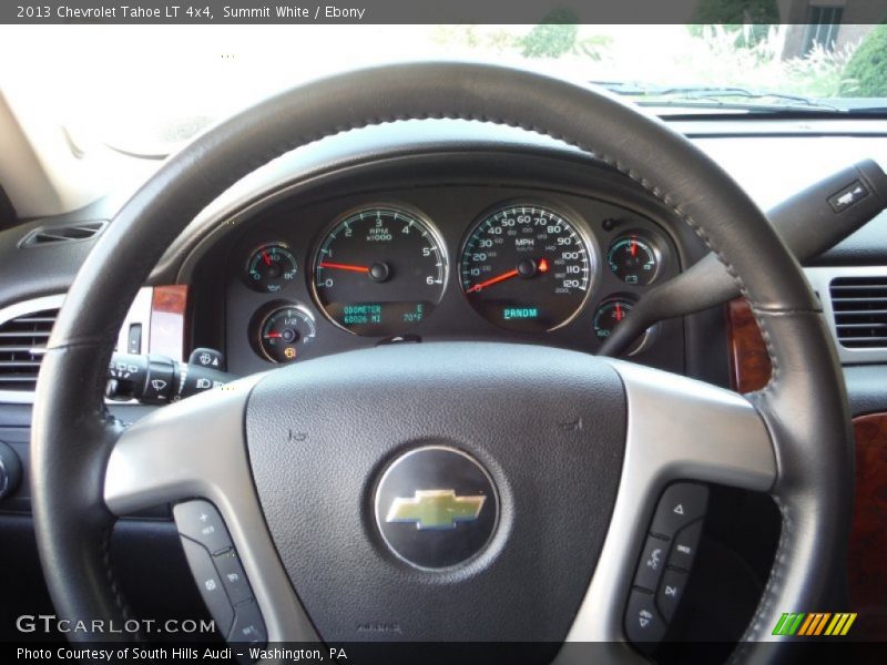 Summit White / Ebony 2013 Chevrolet Tahoe LT 4x4