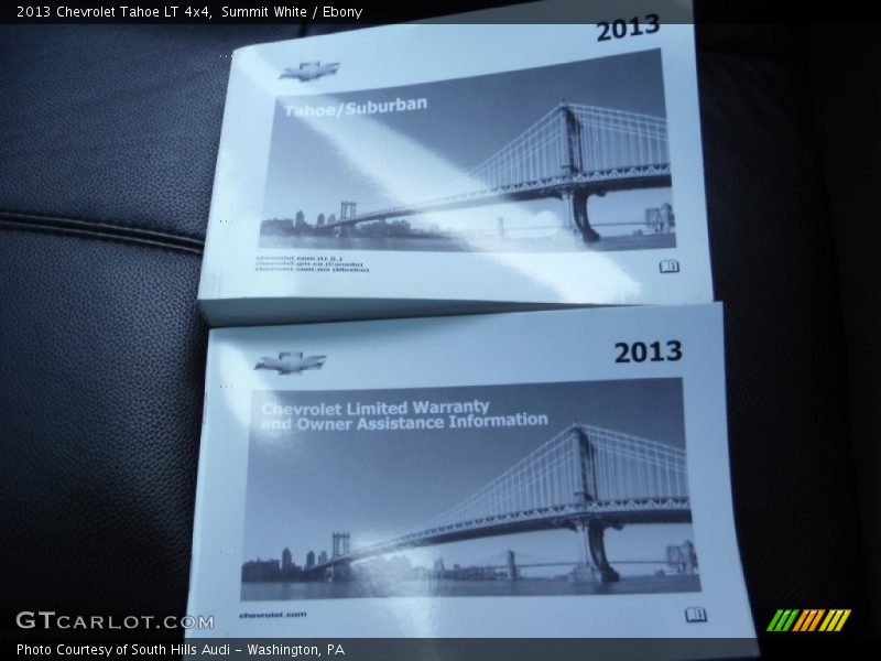 Summit White / Ebony 2013 Chevrolet Tahoe LT 4x4