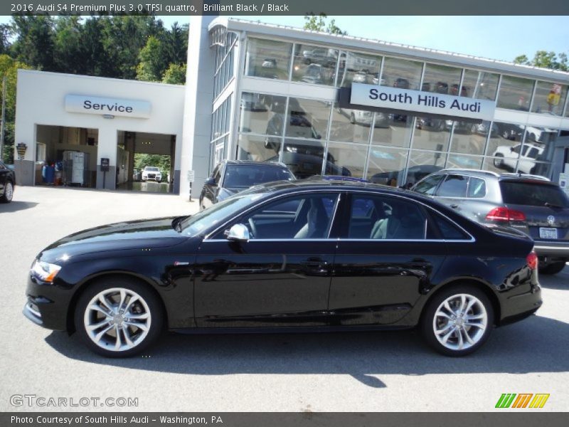 Brilliant Black / Black 2016 Audi S4 Premium Plus 3.0 TFSI quattro