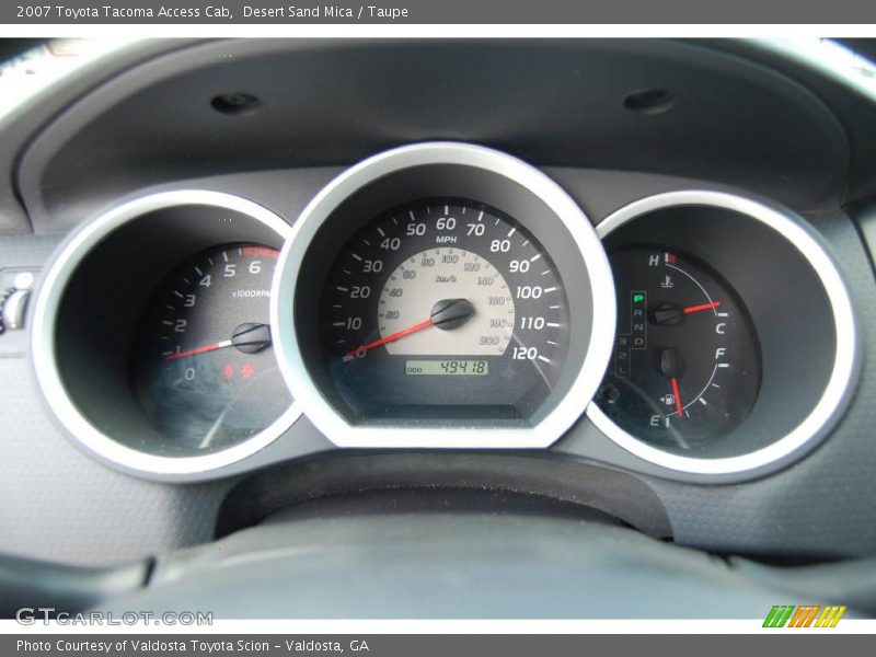 Desert Sand Mica / Taupe 2007 Toyota Tacoma Access Cab