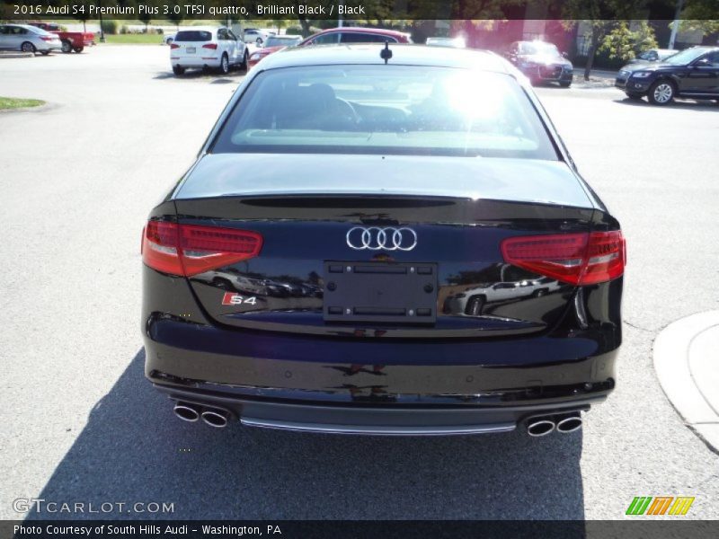 Brilliant Black / Black 2016 Audi S4 Premium Plus 3.0 TFSI quattro