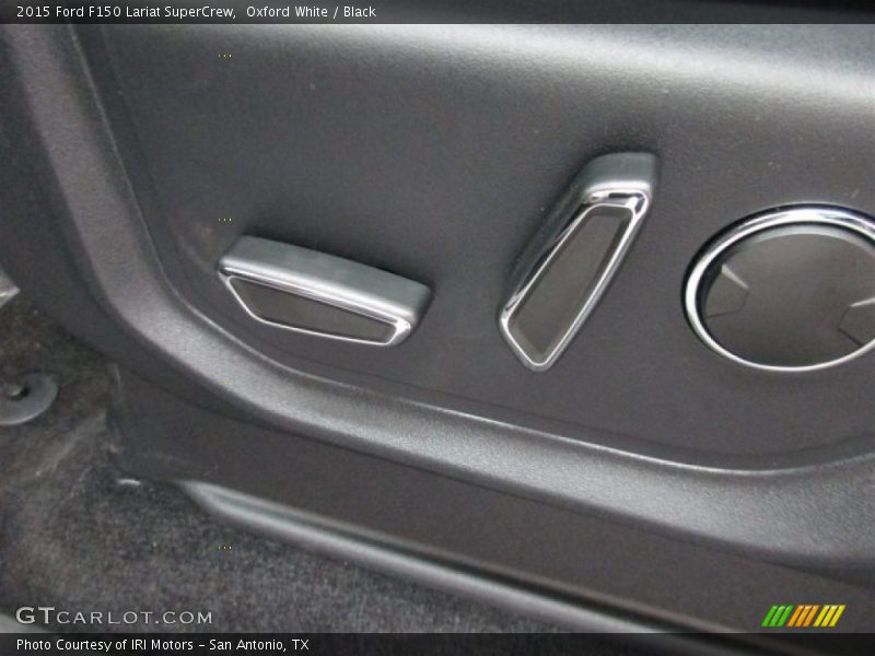 Oxford White / Black 2015 Ford F150 Lariat SuperCrew
